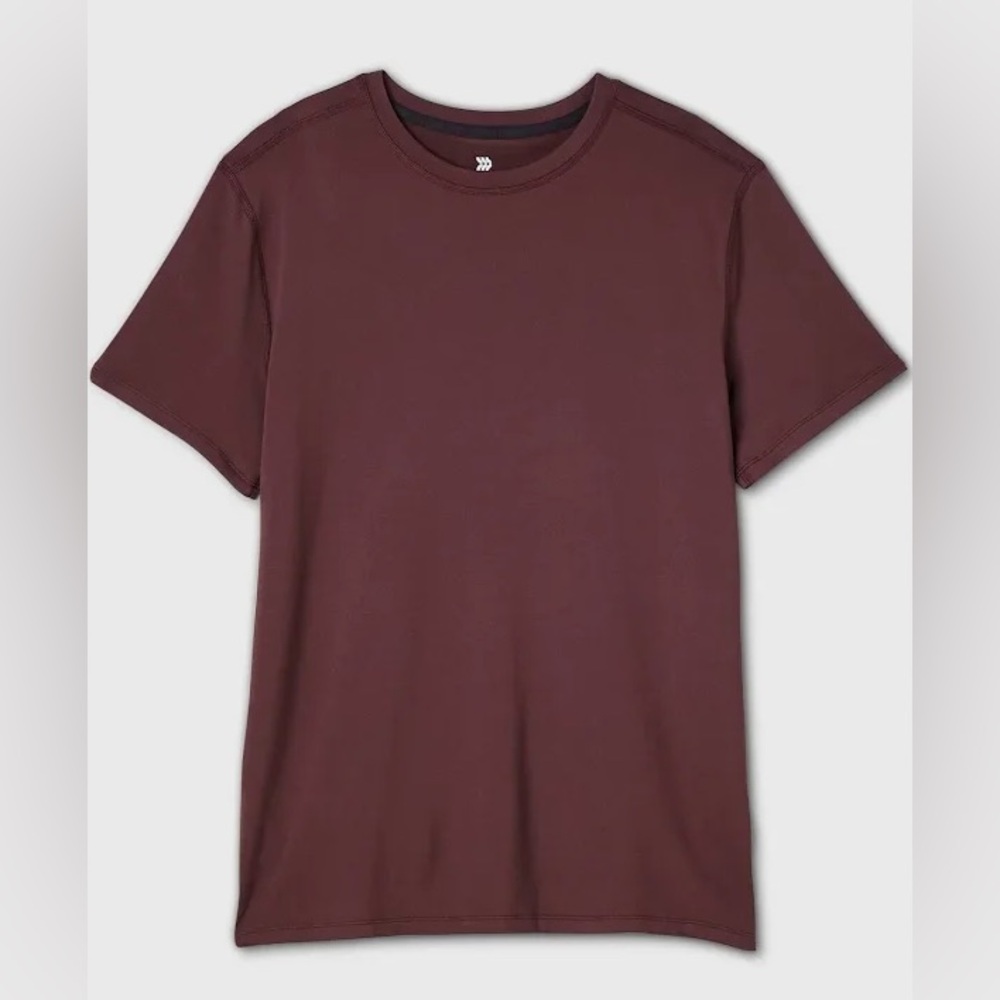 All in Motion - Moisture Wicking Athletic Shirt - Berry (eggplant)